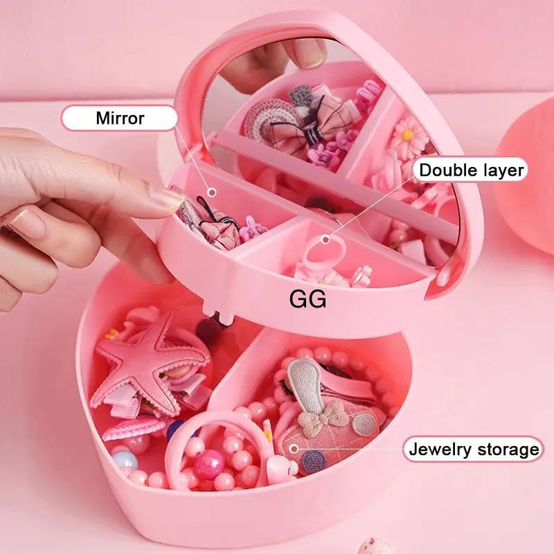 Heart Shape Jewellery Box for Girls | Cute & Stylish Jewelry Organizer