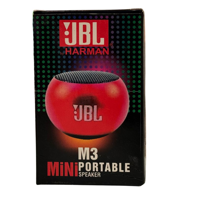 M3 Mini Portable Bluetooth Speaker | Compact Wireless Speaker | Powerful Bass & Long Battery Life