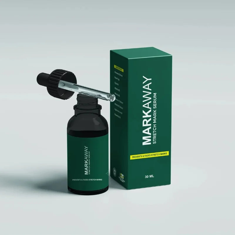 Markaway Stretch Mark Serum 30ml | Herbal Formula for Scars & Skin Elasticity