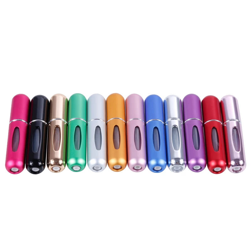 Portable Refillable Mini Perfume Atomizer | Travel-Size Spray Bottle | 5ml | Random Colors