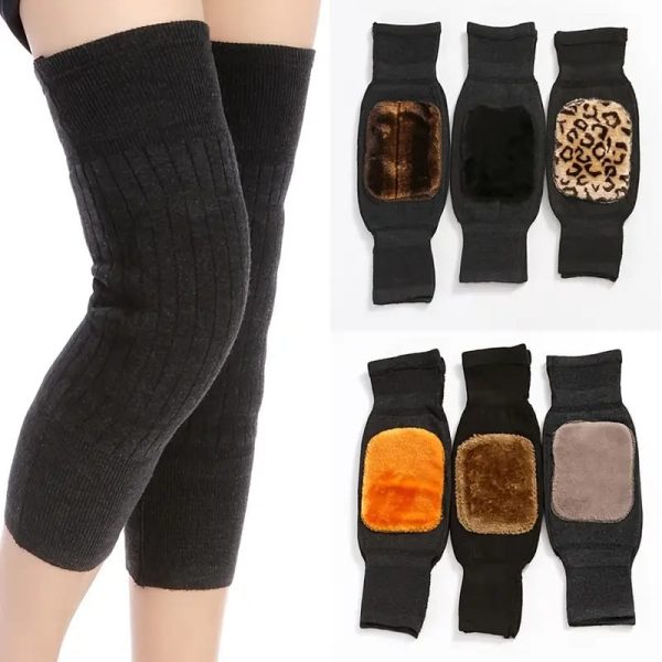 Woolen Knee Warmer Pads for Men & Women | Stylish, Comfortable & Versatile | Random Colors