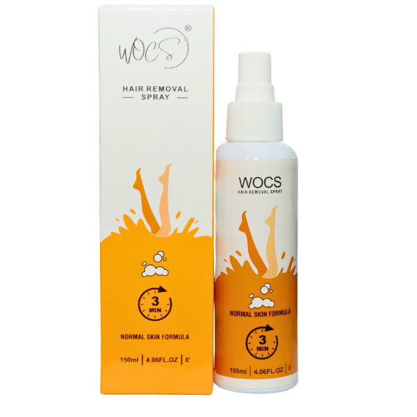 Wocs Hair Removal Spray for Girls & Women | Fast-Acting Normal Skin Formula