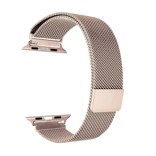 Pale Rose Milanese Magnetic Loop Strap for Apple Watch | Stainless Steel Band  | 42mm / 44mm / 45mm
