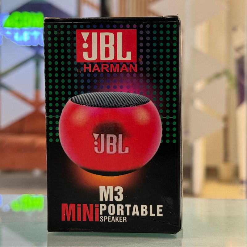 M3 Mini Portable Bluetooth Speaker | Compact Wireless Speaker | Powerful Bass & Long Battery Life