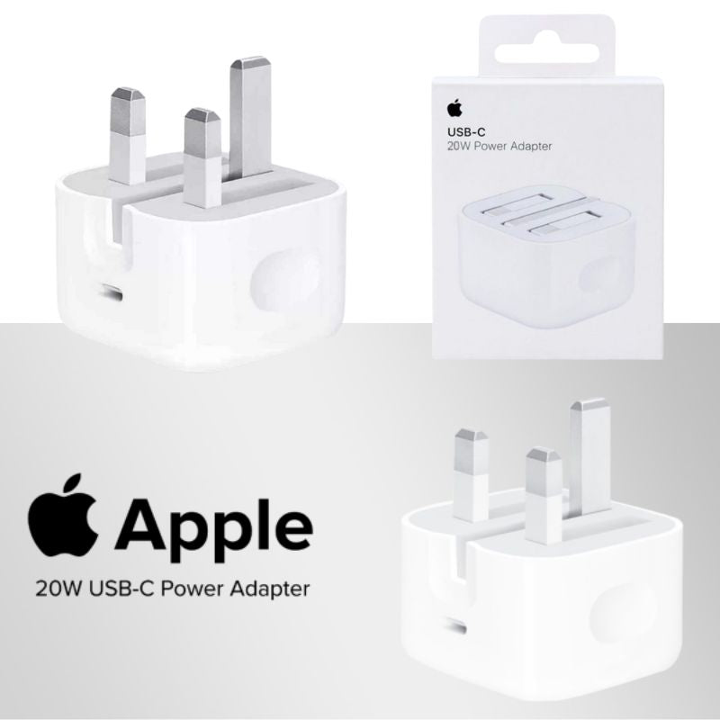 20W USB-C Power Adapter | Fast Charger | AAA Quality | Compatible with iPhone & iPad