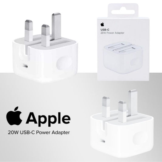 20W USB-C Power Adapter | Fast Charger | AAA Quality | Compatible with iPhone & iPad