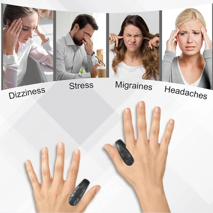 Sugar Control LI4 Acupressure Hand Clip | Stress & Migraine Relief | Random Color