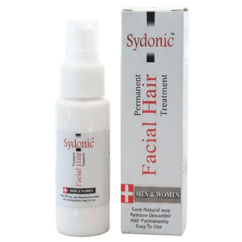Sydonic Permanent Facial Hair Removal Cream | For Men & Women | Smooth & Painless