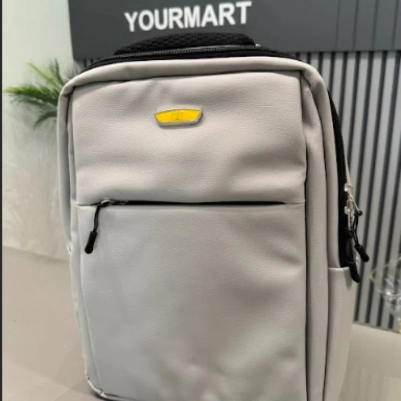 15.6-Inch Laptop Backpack | Lightweight, Durable & Water-Resistant Travel Bag | Light Silver