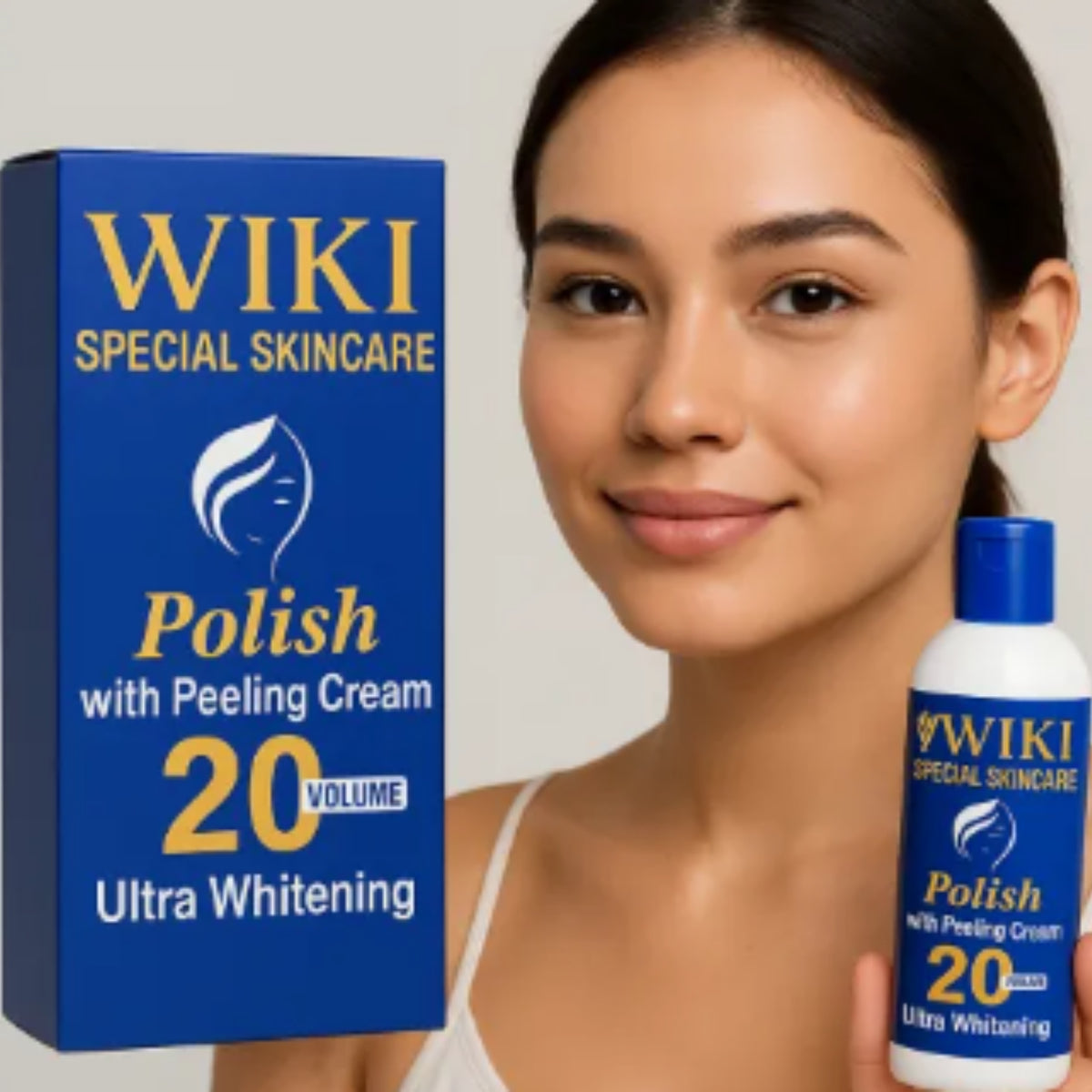 Wiki Exfoliating Skin Polish | Natural Glow & Soft Skin Formula